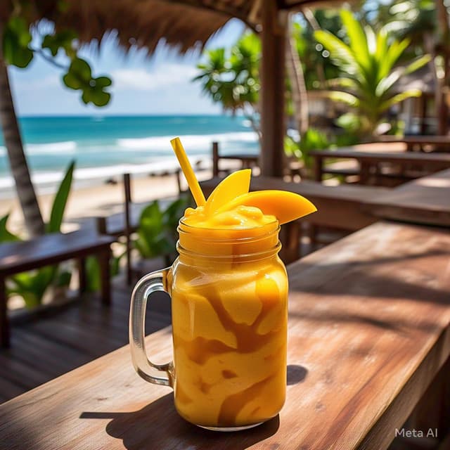Mango Coffee Smoothie