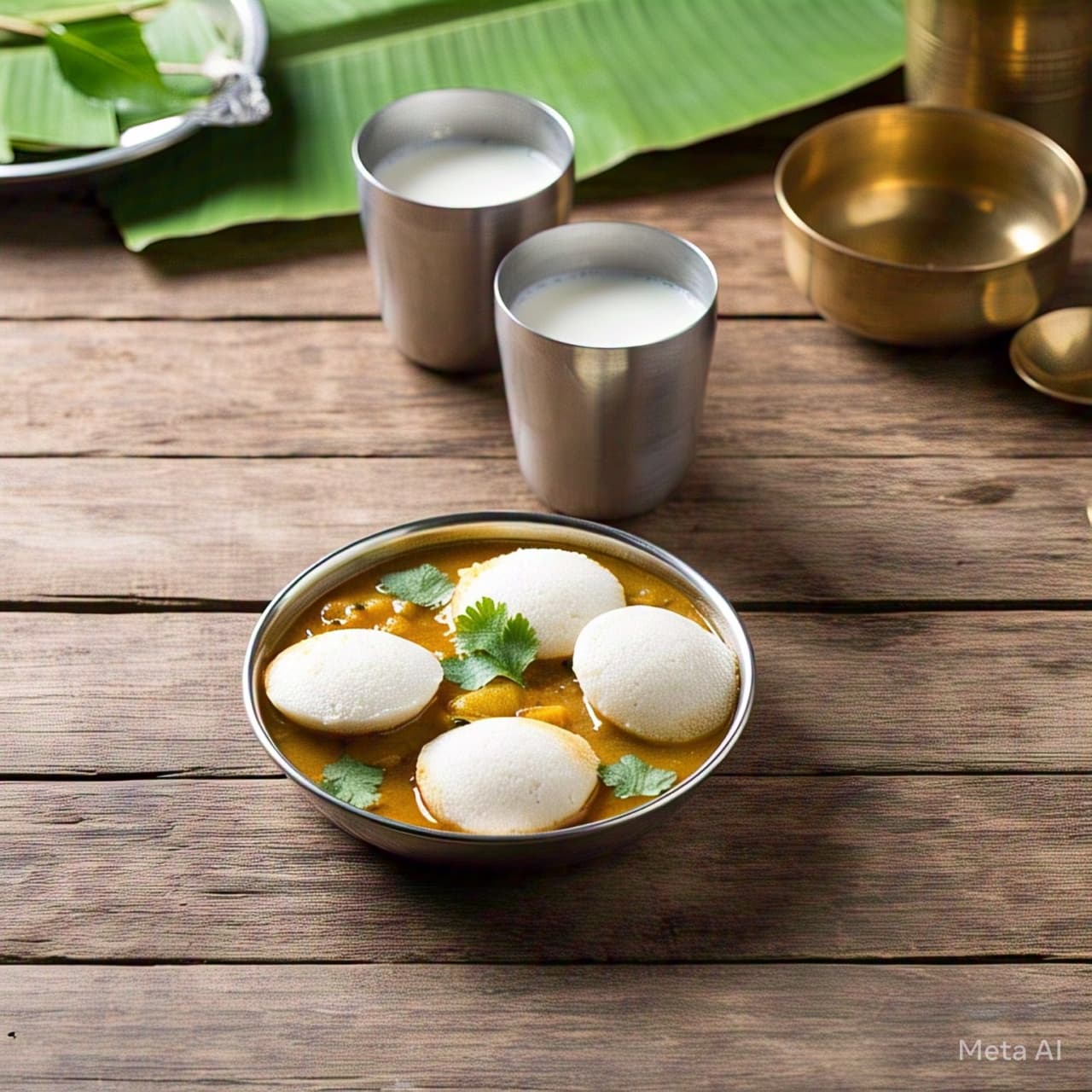 Mini Idli Sambar