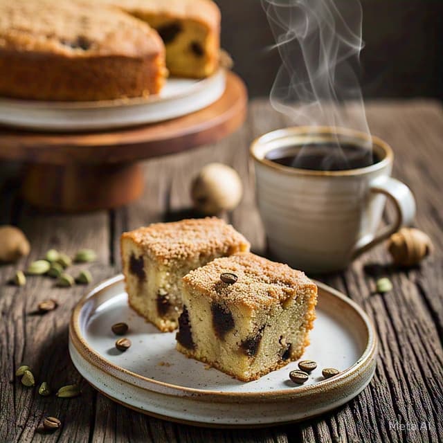 Cardamom Coffee Cake