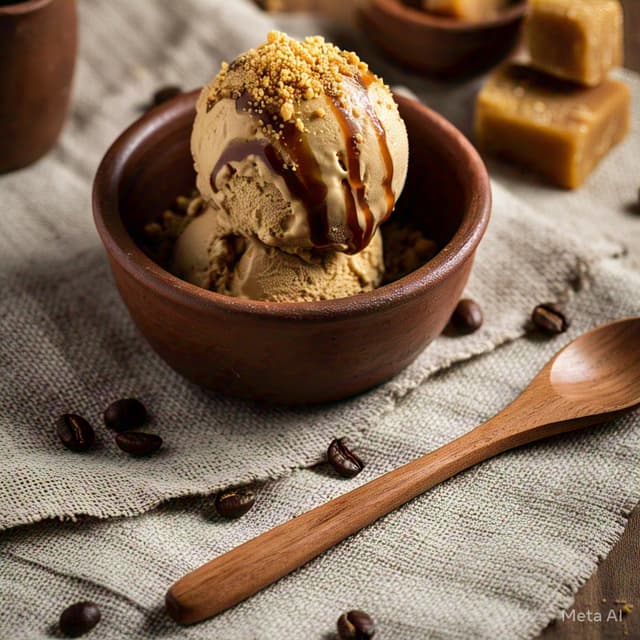 Coffee Jaggery Ice Cream