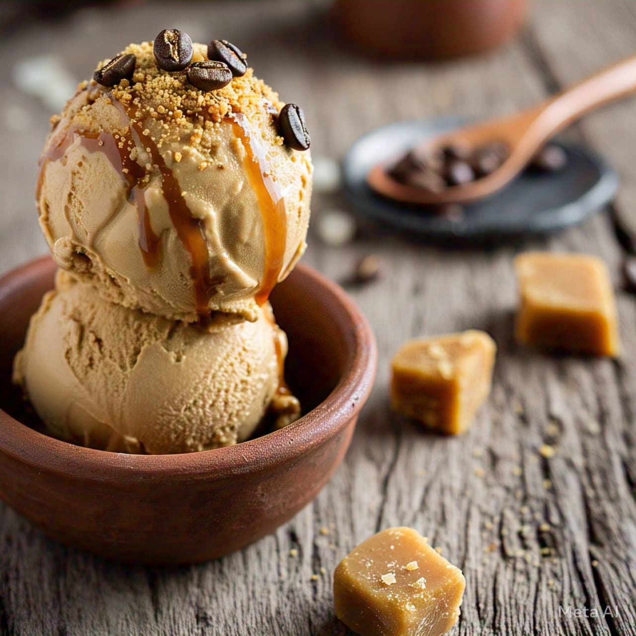 Coffee Jaggery Ice Cream