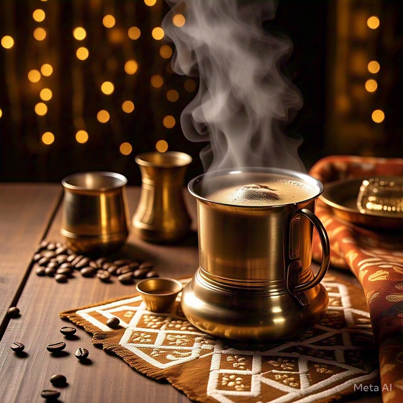 Tanjore Degree Coffee Background